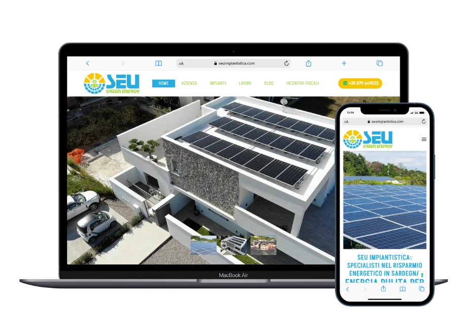 Seu Green Energy - Specialisti nel risparmio energetico in Sardegna.