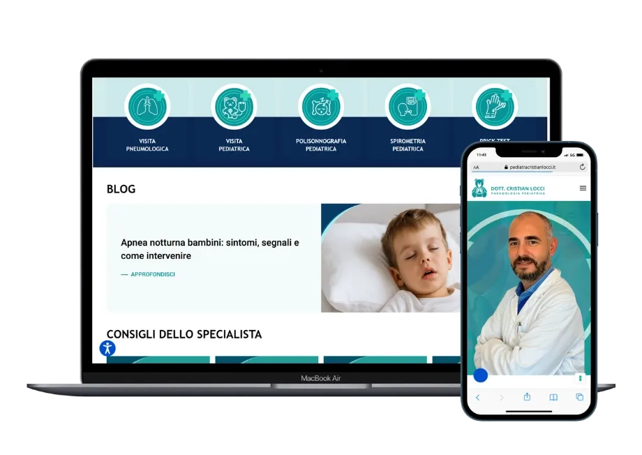 Pediatra Cristian Locci - Pneumologia pediatrica e disturbi respiratori del sonno - Sassari e Ittiri.