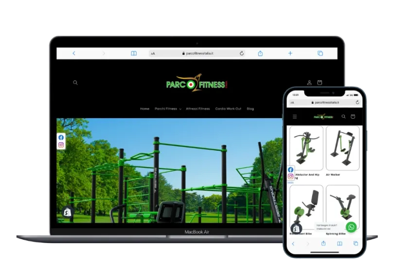 Parco Fitness Italia - E-commerce parchi fitness ed attrezzature - Sassari.