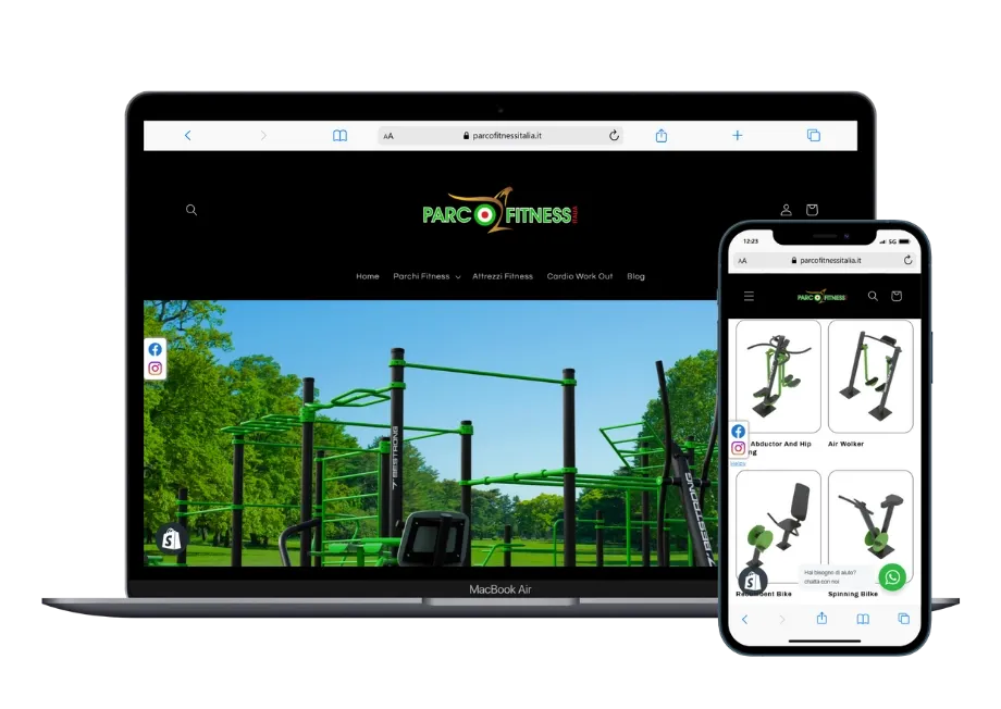 Parco Fitness Italia - E-commerce parchi fitness ed attrezzature - Sassari.